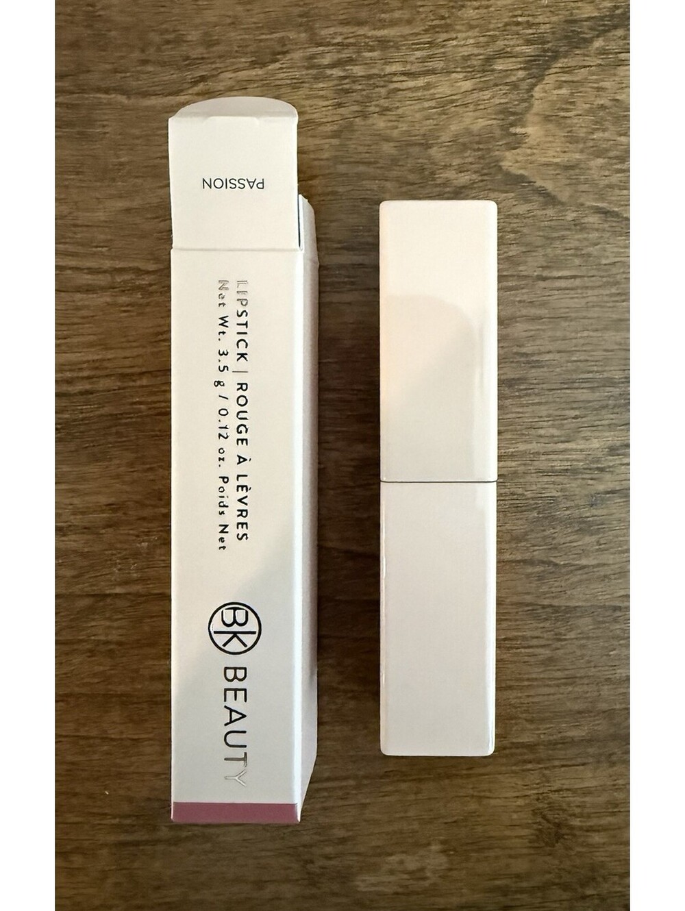 BK Beauty Lipstick PASSION Discontinued Vegan Cruelty-Free 0.12 oz NIB
